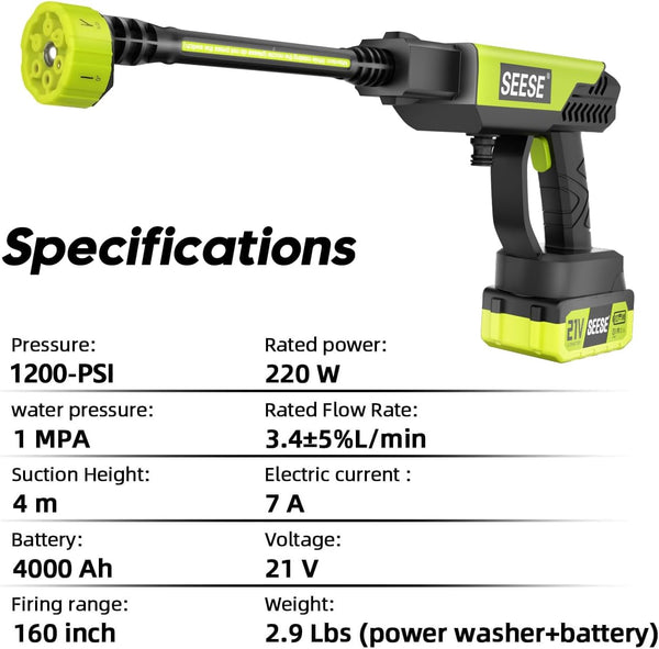 Portable Power Washer Pro