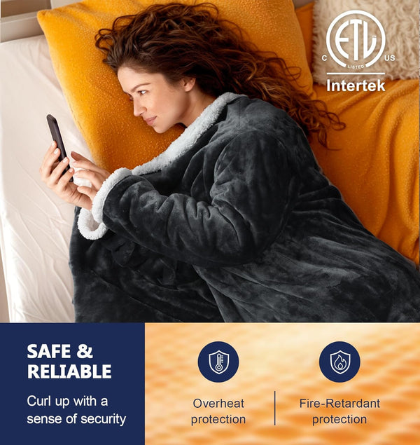 CozyWear Heated Blanket
