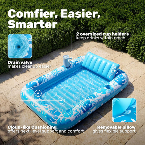 Relaxing Inflatable Tanning Lounge